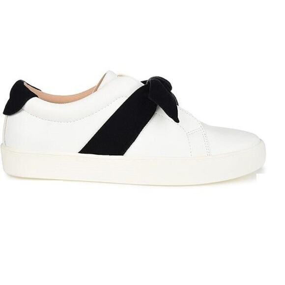 Journee Collection Women s Abrina Casual Fashion Sneakers, White Size 12M - Picture 3 of 4